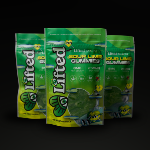 Sour Lime Gummies 250 mg