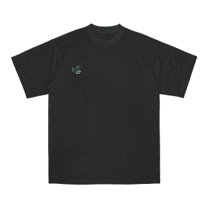 Black Oversized Lifted Icon T-Shirt