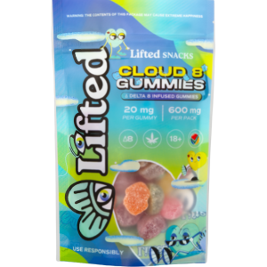 Clowd 8 Delta 8 Gummies 600mg